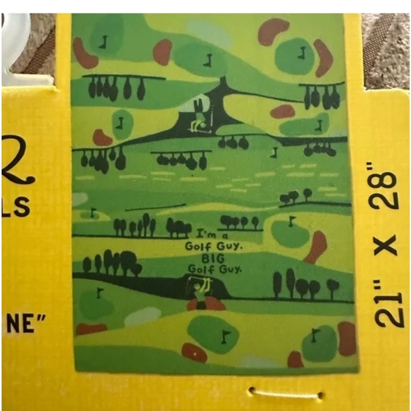 TWO NWT Blue Q Dish Towel ‘Big Golf Guy’ + ‘Affair with the food delivery guy’ - Picture 8 of 8